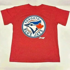 Blue Jays Large T-Shirt Summer Baseball MLB Official Merchandise Tee Unisex